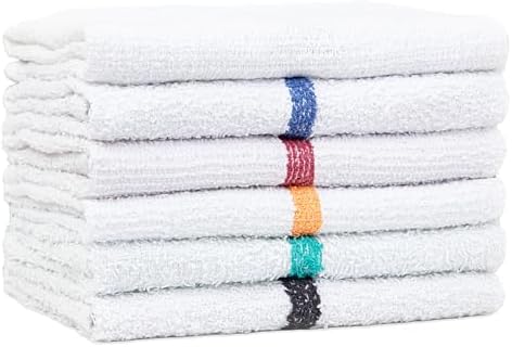 Arkwright Bar Mop Towels Bulk, Case of 60, 100% Cotton Kitchen