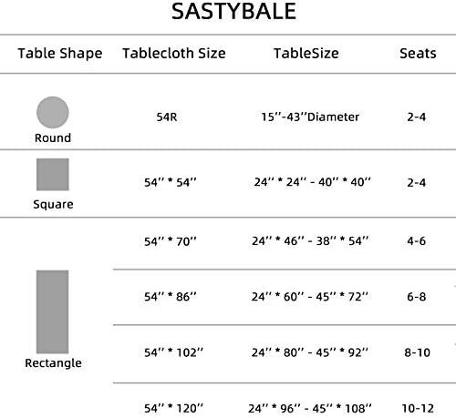 Waterproof Cotton Linen Tablecloths Round Dining Table Cloth, Wipe