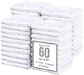 SIMPLI-MAGIC Commercial Grade Soft Plush Cotton Terry Towels, 60-Pack