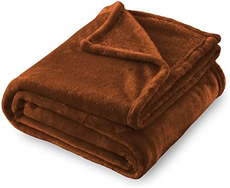 SOCHOW Flannel Fleece Blanket King Size, All Season Lightweight Super