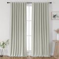 Joydeco Blackout Curtain 108 Inches Long - 100% Blackout Living Room
