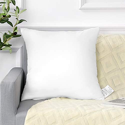 Artscope Premium Throw Pillow Insert Square Form Cushion Stuffer for