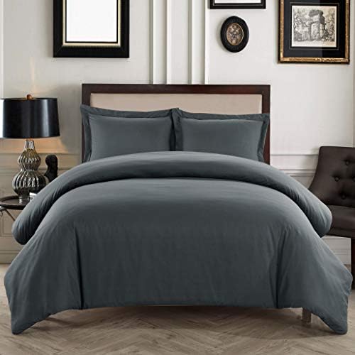 3 Piece Duvet Cover Set - Hotel Quality Luxurious 1800 Brushed Velvety