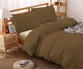 3 Piece Duvet Covet Set-Egyptian Cotton Comforter Cover With 2 Pillow