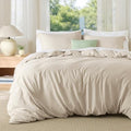 Bedsure Duvet Cover Full Size, Soft Double Brushed Bedding Set, 3Pcs