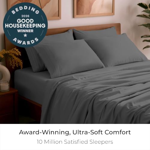 Mellanni King Sheet Set - 6-Piece Iconic Collection Bedding