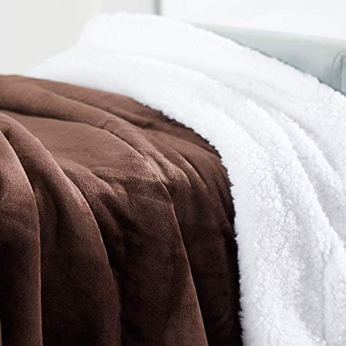 Sherpa Throw Blanket Super Soft Reversible Ultra Luxurious Plush