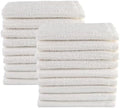 18-Piece Kitchen Bar Mop Dishcloth Set, White