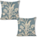 2 Pack, Square Decorative Pillow Covers, 18", Throw Pillow Sham with
