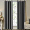 Turquoize Thermal Insulating Blackout Grommet Top Curtains Ultra Soft