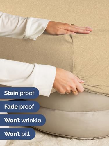 CGK Extra Deep Queen Single Fitted Sheet Only - Heathered Tan