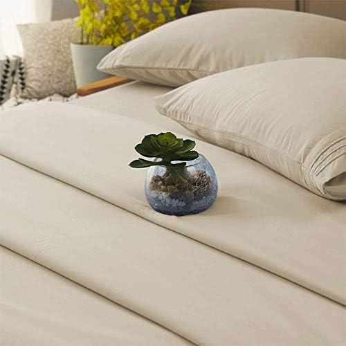 SONORO KATE Bed Sheet Set Super Soft Microfiber Sheets,4PC,Full Size