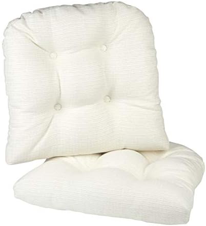 Klear Vu Gripper Overstuffed Universal Non-Slip Dining Chair Cushions