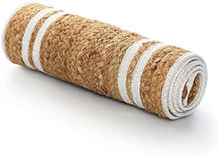 Handmade Hand Braided Natural Jute 13 X 120 Inch Table Runner Rug