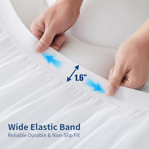 Cooling Queen Mattress Topper Thick Mattress Pad for Back Pain Relief