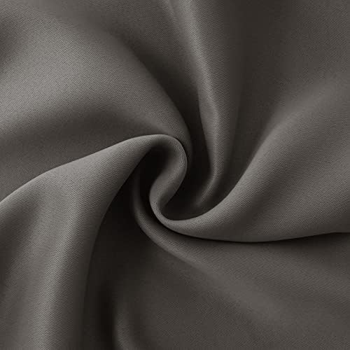 BGment Blackout Curtains for Bedroom 63 Inches Length - Rod Pocket