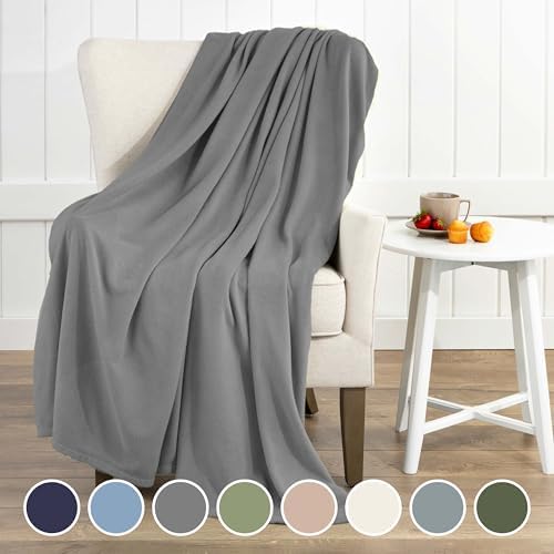 King Size Fleece Blanket | Comfy Supersoft Fleece Blanket – All-Season