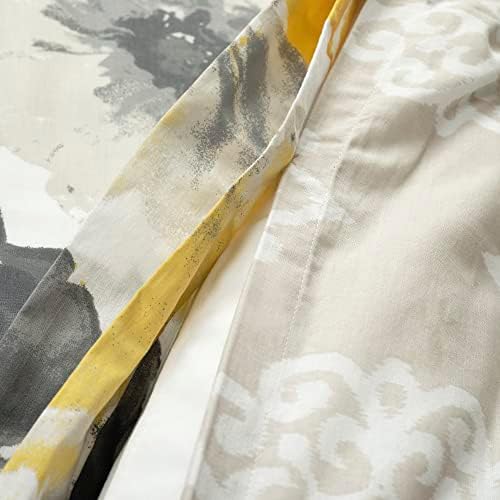 Lush Decor Leah Reversible 100% Cotton Duvet Cover Set, 3 Piece Set