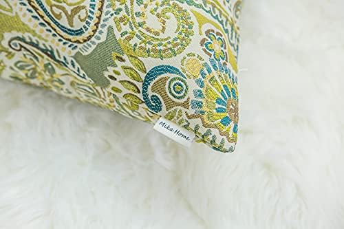 Mika Home Pack of 2 Throw Pillow Covers Decorative Pillow Shells for