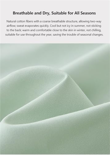 100% Cotton Coarse Fabric Flat Sheet Twin Full Queen King Cal King