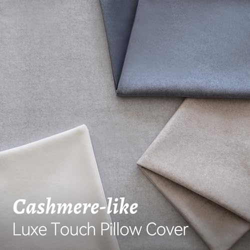 a moment Pack of 4 Couch Pillow Covers,Outdoor Waterproof Cushion