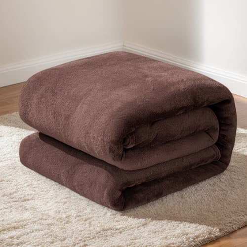 Soft Flannel Throw Blanket for Couch, Lightweight & Warm for Living