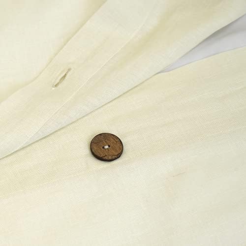 Lush Decor Belgian Flax Prewashed Linen Rich Cotton Blend 3 Piece