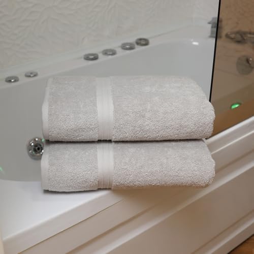 Luxury Bath Towels Set of 4 - Quick Dry & 100% Cotton 100% Cotton