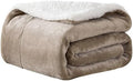 WDCOZY Sherpa Fleece Throw Blanket 108"x90", Soft Warm Bed Blankets