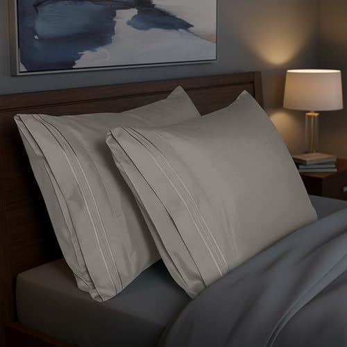 Elegant Comfort Premium Hotel Quality 2-Piece Pillowcase Set, Luxury &