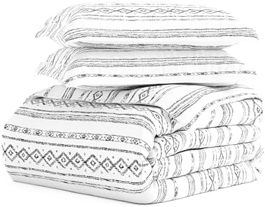Merit Linens Patterned Soft Duvet Cover Bed Set - Bohemian Patterns