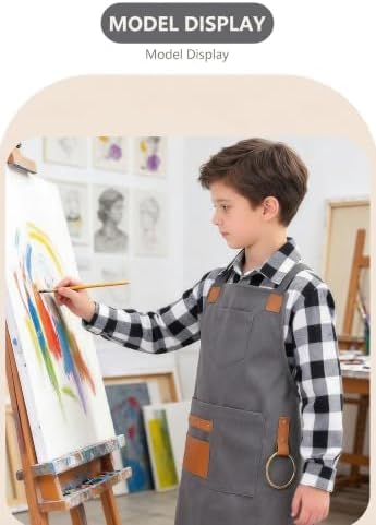 Children's tool adjustable waterproof canvas apron 6-12