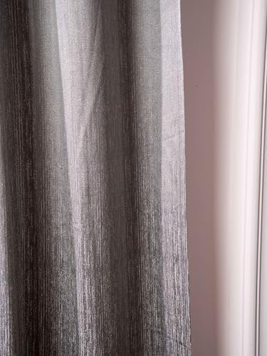 Decorative Grommet Curtains, 360 GSM Poly Cotton Jacquard Fabric