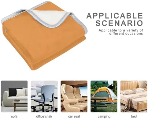Tan Plush Throw Blankets for Bed Couch and Living Room Suitable 60x90