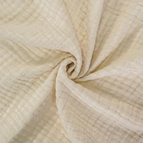 100% Cotton Muslin Blanket, Breathable All-Season Gauze Blanket for
