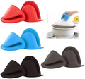 Mini Silicone Oven Mitts 8 PCS Heat Resistant Small Oven Mitts Mini