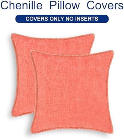 CaliTime Decorative Couch Throw Pillow Covers 20 X 20 Inches Living
