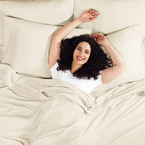 18"- 21" Extra Deep Pocket Fitted Sheet for High Mattress - Hotel