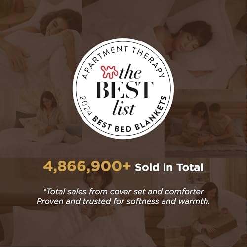 Bedsure Dark Gray Comforter Cover Queen Size 4 Pieces Prewashed