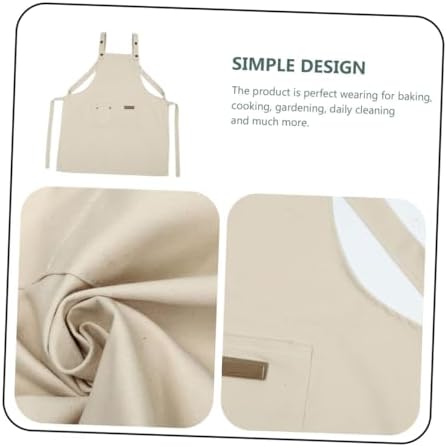 Cooking Apron Adjustable Belt Cotton for Restaurant Service
