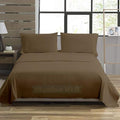 SlumberWell 4 Piece Sheet Set Full XXL Size, 100% Egyptian Cotton