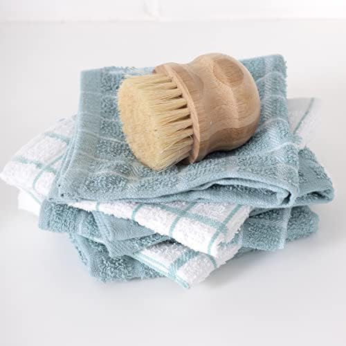 Ritz 100% Terry Cotton, Highly Absorbent Dish Cloth Set, 12” x 12”