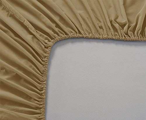 1 PC Fitted Sheet (Bottom Sheet Only) Fit Upto 20" inches Deep Pocket