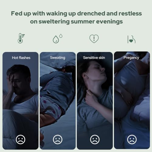 BEDLORE Queen Mattress Topper, Soft TencelTM Blend Pillow Top Mattress