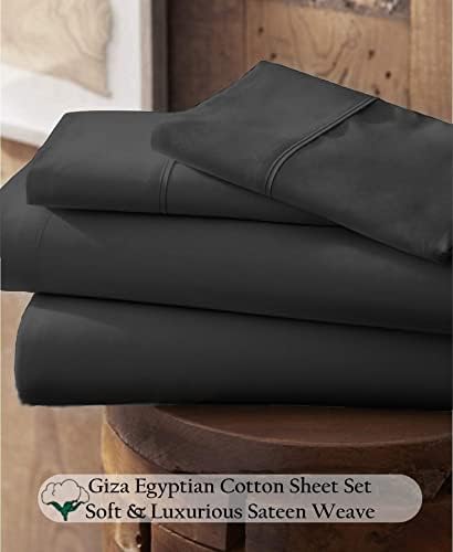 King Size Giza Set Sheet - Soft Breathable Giza Egyptian Cotton Sheet