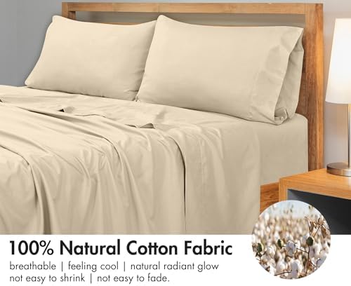 Royale Linens 300 Thread Count 100% Cotton California King Flat Sheet