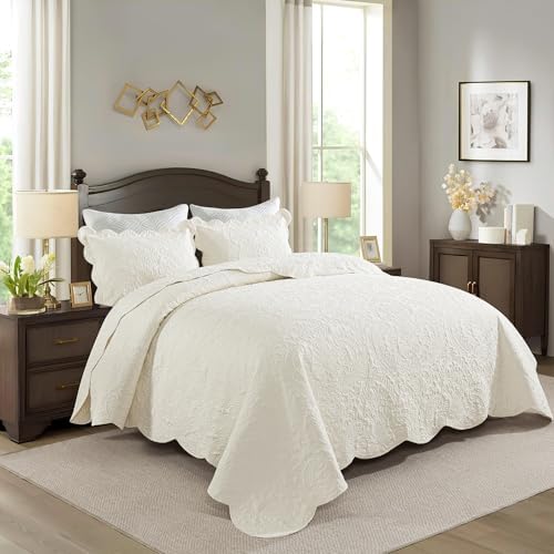 HoneiLife Quilt Sets King Size - Microfiber Bedspreads for King Bed