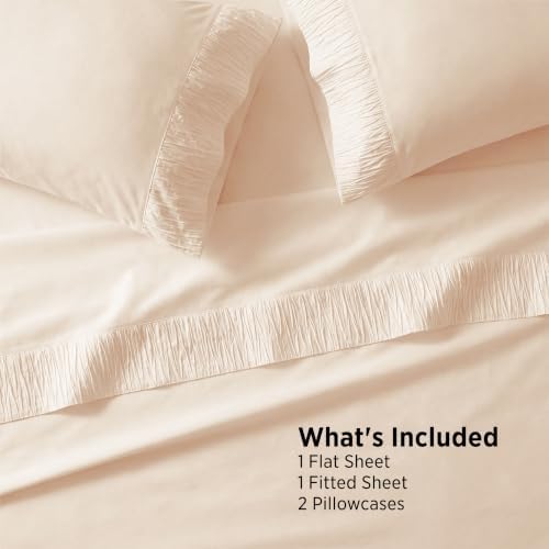 Bedsure Queen Sheet Set - 4 Pieces Soft, Breathable, Cooling Bed