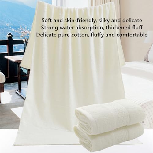 Bath Towels for Bathroom Set, 100% Cotton Ultra Soft Absorbent Quick