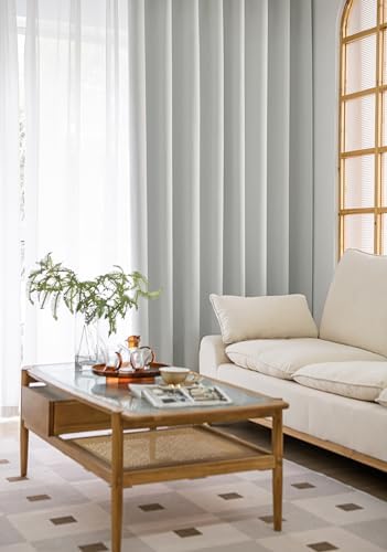 Windows Beige Blackout Curtains 84 inches Long 2 Panels Set Grommet